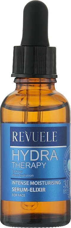 Face Serum - Revuele Hydra Therapy Intense Moisturising Serum Elixir — photo N1