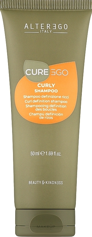 Curly & Wavy Hair Shampoo - Alter Ego Italy Cureego Curly Shampoo — photo N1