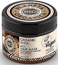 Fragrances, Perfumes, Cosmetics Nourishing Hair Mask - Planeta Organica Organic Shea Rich Hair Mask