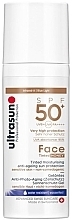 Fragrances, Perfumes, Cosmetics Tinting Face Sunscreen - Ultrasun Face Tinted SPF50+