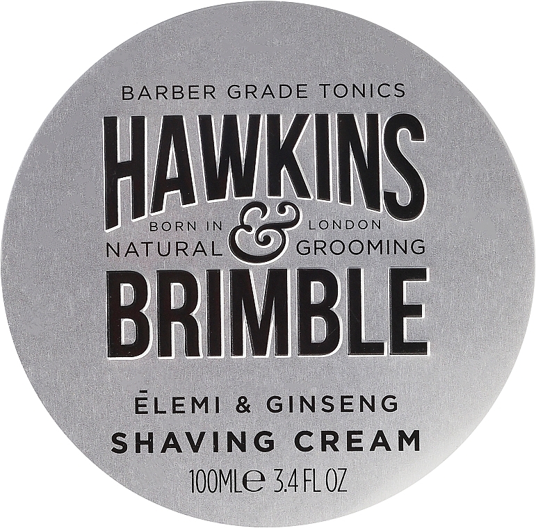 Shaving Cream - Hawkins & Brimble Elemi & Ginseng Shaving Cream — photo N1