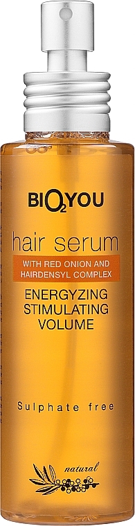 Hair Serum with Hairdensyl Complex & Red Onion Extract - Bio2You Natural Hair Serum — photo N1