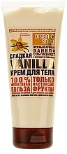 Fragrances, Perfumes, Cosmetics Sweet Vanilla Body Cream - Organic Shop Body Cream