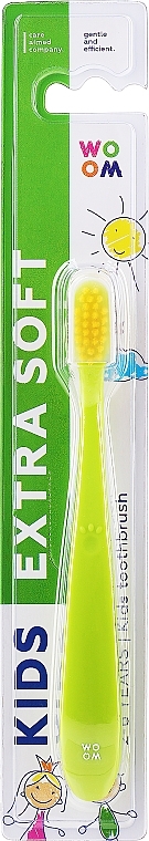 Kids Toothbrush 2-6 years, ultra-soft - Woom Kids Extra Soft Toothbrush 2-6 — photo N1