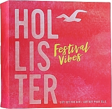 Fragrances, Perfumes, Cosmetics Hollister Festival Vibes For Her - Set (edp/50ml + b/lot/100ml)