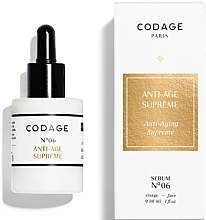 Fragrances, Perfumes, Cosmetics N°06 Face Serum - Codage Serum N°06 Anti-Aging Supreme