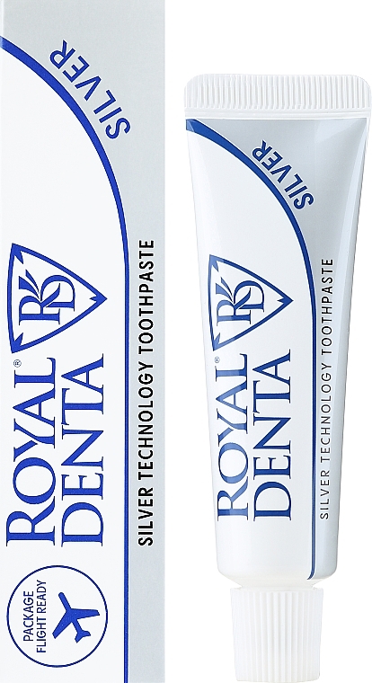 Silver Toothpaste - Royal Denta Silver Technology Toothpaste — photo N2