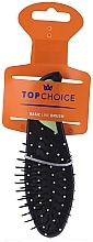 Fragrances, Perfumes, Cosmetics Hair Brush, 2007, black-green - Top Choice