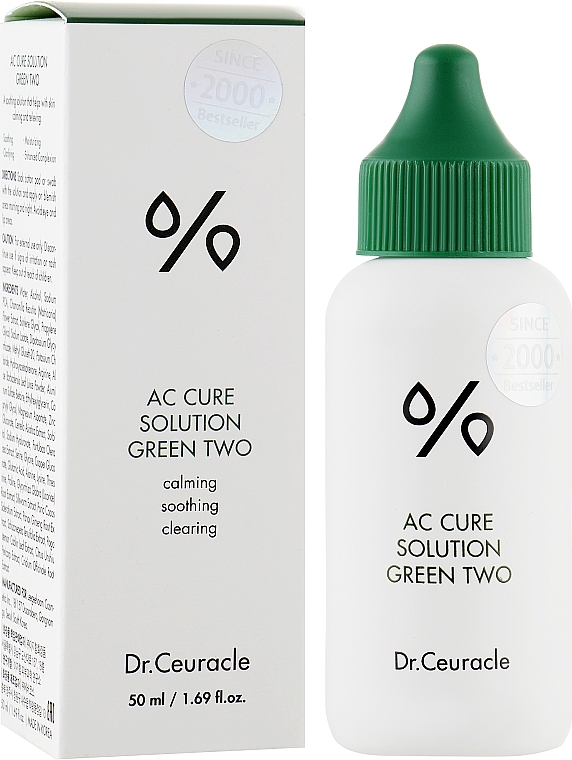 Soothing Serum for Problem Skin - Dr.Ceuracle Ac Care Solution Green Two — photo N6