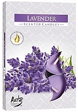 Lavender Candle Set - Bispol Lavender Scented Candles — photo N1