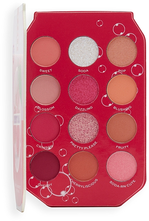 Eyeshadow Palette - I Heart Revolution Cherry Cola Shadow Palette — photo N12