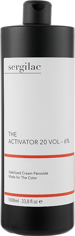 Oxidizer 6% - Sergilac The Activator 20Vol — photo N13