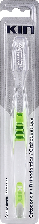 Orthondontic Toothbrush, green - Kin Orthodontics Toothbrush — photo N3