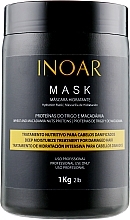 Lipid Hair Care Mask "Macadamia" - Inoar Macadamia Mask — photo N5