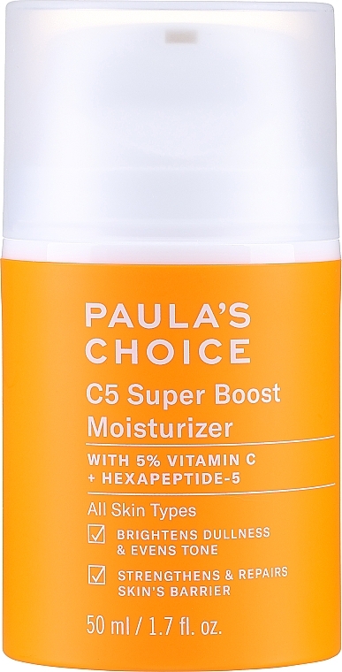 Moisturizing Night Face Cream - Paula's Choice C5 Super Boost Moisturizer — photo N1