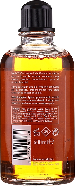 After Shave Lotion - Floid Aftershave Mentolado Vigoroso — photo N5