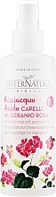 Hair Spray - MaterNatura Acidic Hair Rinse with Rose Geranium — photo N1