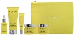 Fragrances, Perfumes, Cosmetics Set, 6 products - Carthusia Skinlab Lemon Garden Pochette 5 Miniatures