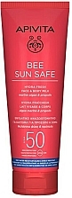 Face & Body Sun Milk - Apivita Bee Sun Safe Hydra Fresh Face & Body Milk SPF50 — photo N3