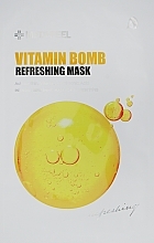 Toning Sheet Mask - Medi Peel Vitamin Bomb Refreshing Mask — photo N34