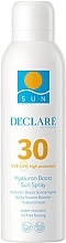 Face & Body Sun Spray for Sensitive Skin - Declare Sun Hyaluron Boost Sun Spray SPF30 — photo N1