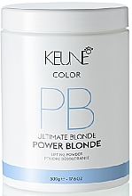 Hair Powder - Keune Ultimate Blonde Power Blonde — photo N3