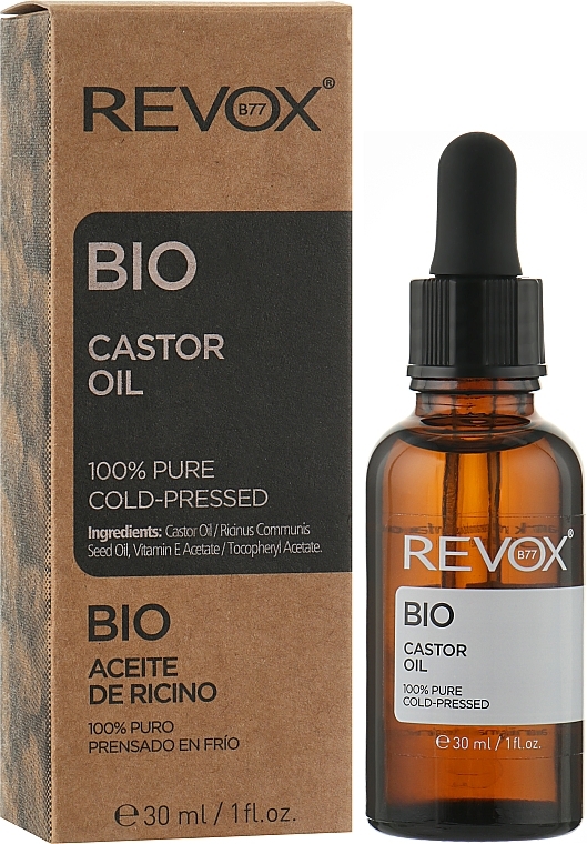 Bio Castor Oil - Revox Bio Castor Oil 100% Pure — photo N9