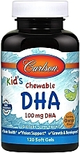 Kid's Chewable DHA with Orange Flavor - Carlson Labs Kid's Chewable DHA — photo N4