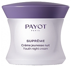 Fragrances, Perfumes, Cosmetics Night Face Cream - Payot Supreme Youth Night Cream