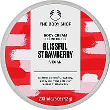 Body Cream - The Body Shop Body Cream Blissful Strawberry Vegan — photo N2