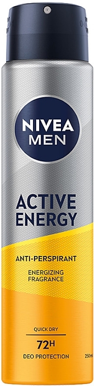Active Energy Anti-Perspirant - Nivea Men Active Energy Antiperspirant — photo N1