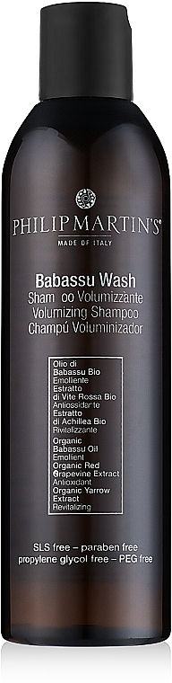 Hair Volume Shampoo - Philip Martin's Babassu Wash Volumizing Shampoo — photo N1