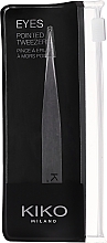 Brow Tweezers - Kiko Milano Pointed Tweezers — photo N11