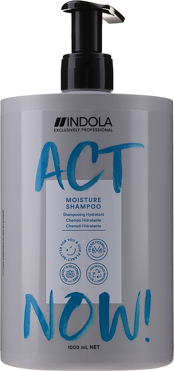 Moisturizing Shampoo for Dry Hair - Indola Act Now! Moisture Shampoo — photo N7