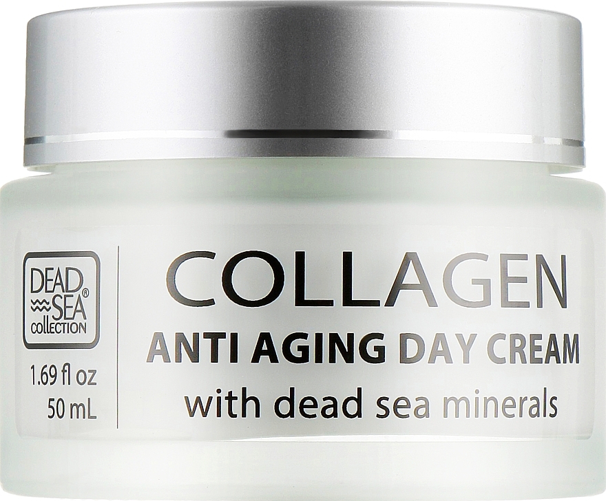 Anti-Aging Day Cream with Collagen & Dead Sea Minerals - Dead Sea Collection Anti Aging Formula Collagen Day Cream — photo N1