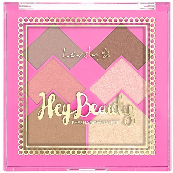 Eyeshadow Palette - Lovely Hey Beauty Eyeshadow Palette — photo N8