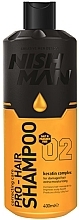 Shampoo - Nishman Pro-Hair Shampoo 02 Keratin Complex — photo N1