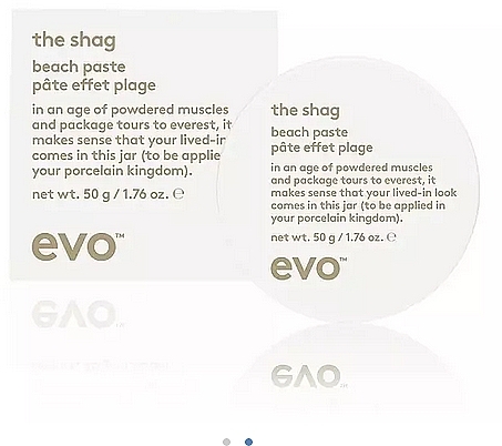 Texturizing Hair Paste - Evo The Shag Beach Paste — photo N1