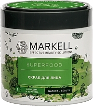 Fragrances, Perfumes, Cosmetics Artichoke & Turmeric Face Scrub - Markell Cosmetics Superfood