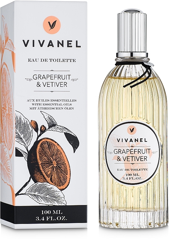 Vivian Gray Vivanel Grapefruit & Vetiver - Eau de Toilette  — photo N1