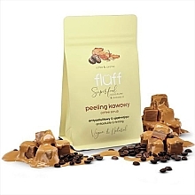 Fragrances, Perfumes, Cosmetics Dry Scrub "Coffee & Caramel" - Fluff Coffee Body Scrub Coffee and Caramel