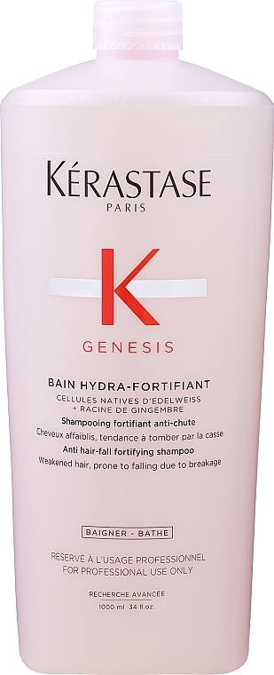 Anti-Hair Fall Fortifying Shampoo - Kerastase Genesis Bain Hydra-Fortifiant Shampoo — photo N4