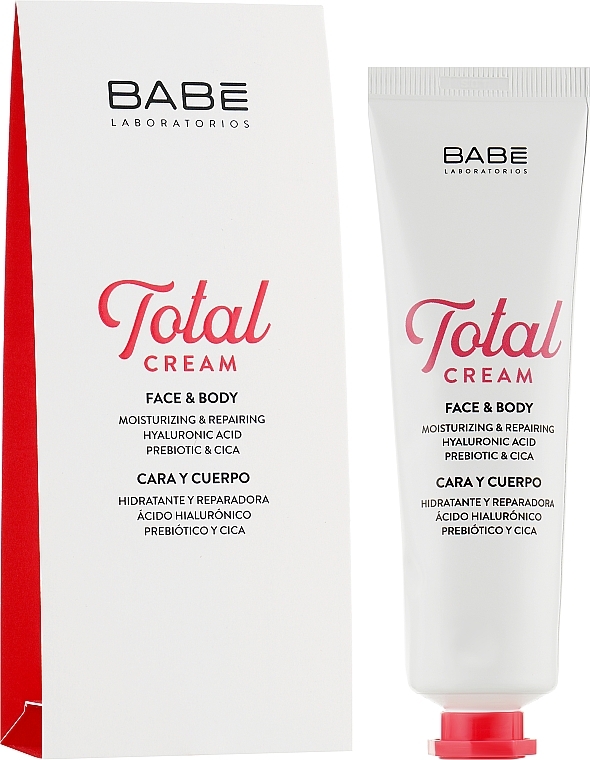 Babe Laboratorios - Total Cream, Moisturizing and Repairing Face & Body — photo N2