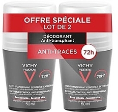 Fragrances, Perfumes, Cosmetics Set - Vichy Deo Anti-Transpirant 72H (deo/50ml + deo/50ml)