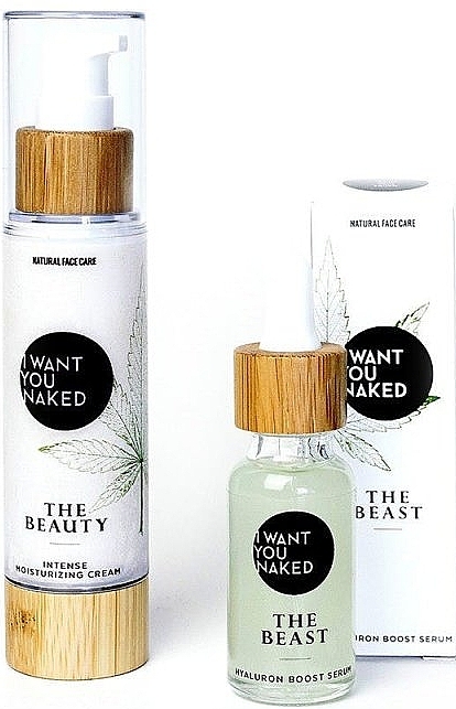 Set - I Want You Naked The Beauty & The Beast (cr/50ml + serum/20ml) — photo N1