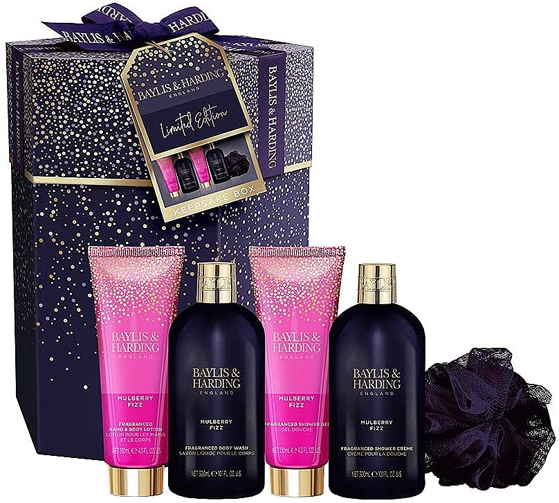 Set, 5 products - Baylis & Harding Mulberry Fizz — photo N6