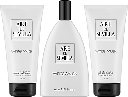 Instituto Espanol Aire de Sevilla White Musk - Set (edt/150 ml + b/cr/150 ml + sh/gel/150 ml) — photo N40