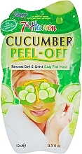 Fragrances, Perfumes, Cosmetics Facial Peel-Off Mask "Cucumber" - 7th Heaven Cucumber Peel Off Mask