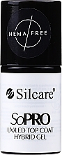 Top Coat - Silcare SoPRO UV/LED Top Coat Hybrid Gel — photo N1