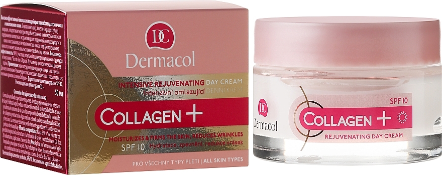 Intense Rejuvenating Day Cream - Dermacol Collagen+ Intensive Rejuvenating Day Cream SPF10 — photo N1